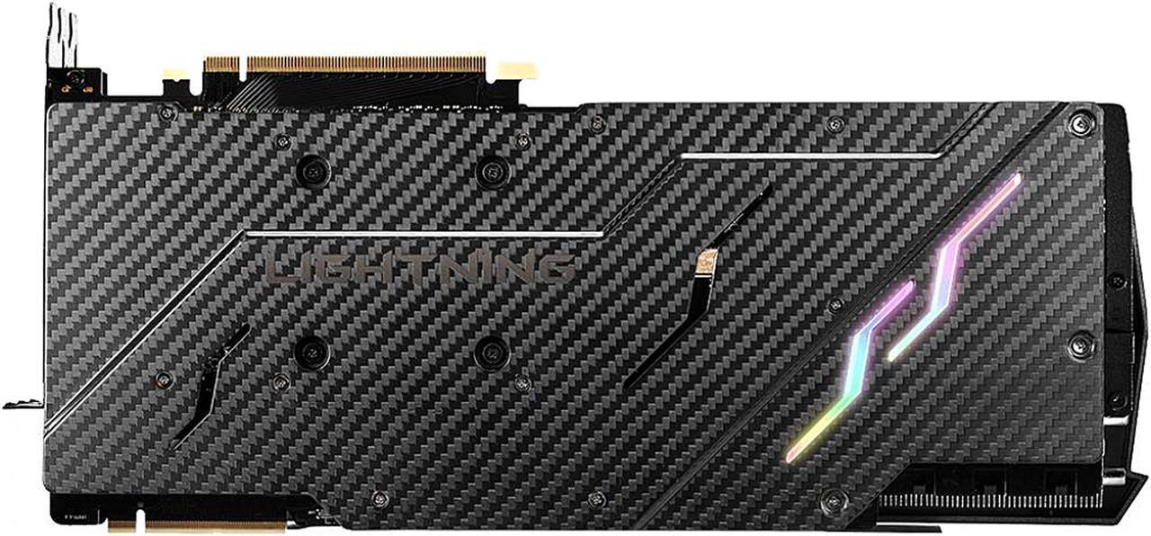 Alt view image 4 of 6 - MSI GeForce RTX 2080 Ti 11GB GDDR6 PCI Express 3.0 x16 SLI Support Graphics Card RTX 2080 Ti LIGHTNING