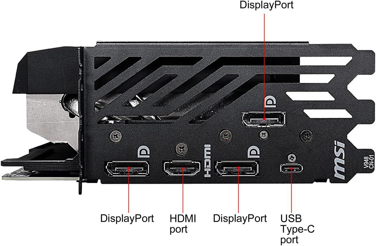 Alt view image 6 of 6 - MSI GeForce RTX 2080 Ti 11GB GDDR6 PCI Express 3.0 x16 SLI Support Graphics Card RTX 2080 Ti LIGHTNING