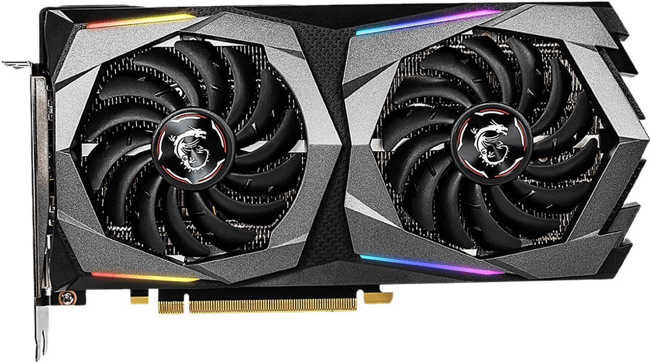 Alt view image 2 of 3 - MSI GeForce RTX 2060 SUPER 8GB GDDR6 PCI Express 3.0 x16 Graphics Card RTX 2060 SUPER GAMING