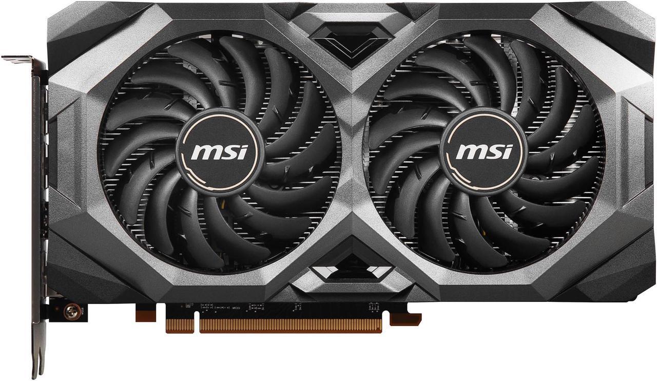 Alt view image 2 of 10 - MSI Radeon RX 5700 XT 8GB GDDR6 PCI Express 4.0 Graphics Card RX 5700 XT MECH OC