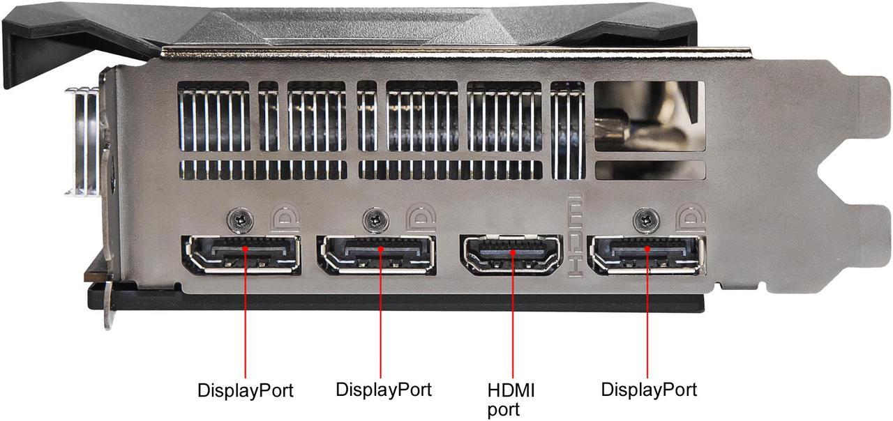 Alt view image 7 of 10 - MSI Radeon RX 5700 XT 8GB GDDR6 PCI Express 4.0 Graphics Card RX 5700 XT MECH OC