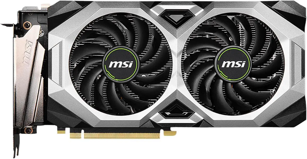 Alt view image 2 of 7 - MSI GeForce RTX 2080 SUPER 8GB GDDR6 PCI Express 3.0 x16 SLI Support Graphics Card RTX 2080 Super Ventus XS OC