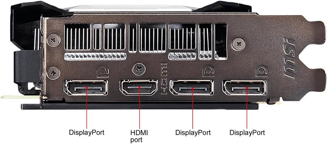 Alt view image 5 of 7 - MSI GeForce RTX 2080 SUPER 8GB GDDR6 PCI Express 3.0 x16 SLI Support Graphics Card RTX 2080 Super Ventus XS OC