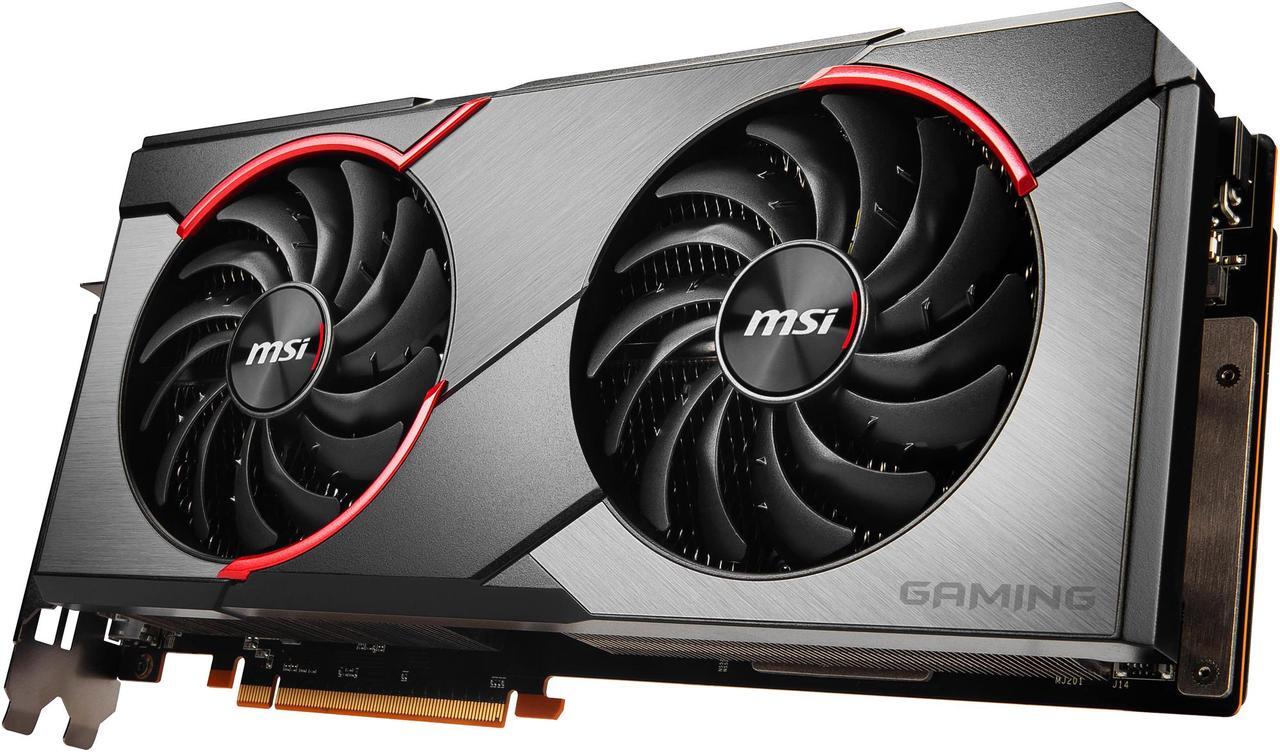 Alt view image 3 of 10 - MSI Radeon RX 5700 XT 8GB GDDR6 PCI Express 4.0 CrossFireX Support Graphics Card RX 5700 XT GAMING X