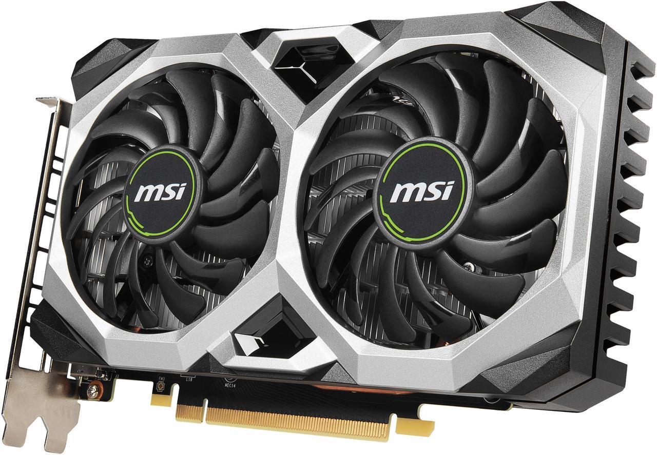 Alt view image 4 of 10 - MSI Ventus GeForce GTX 1660 SUPER 6GB GDDR6 PCI Express 3.0 x16 Graphics Card GTX 1660 SUPER VENTUS XS OC