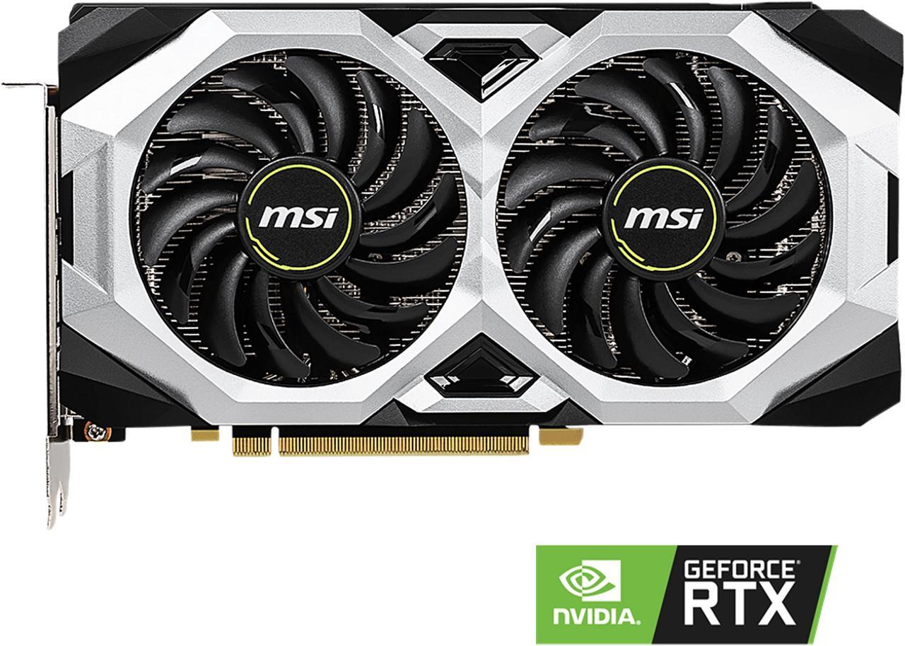 Main image of MSI Ventus GeForce RTX 2060 SUPER 8GB GDDR6 PCI Express 3.0 x16 Video Card RTX 2060 SUPER VENTUS GP OC