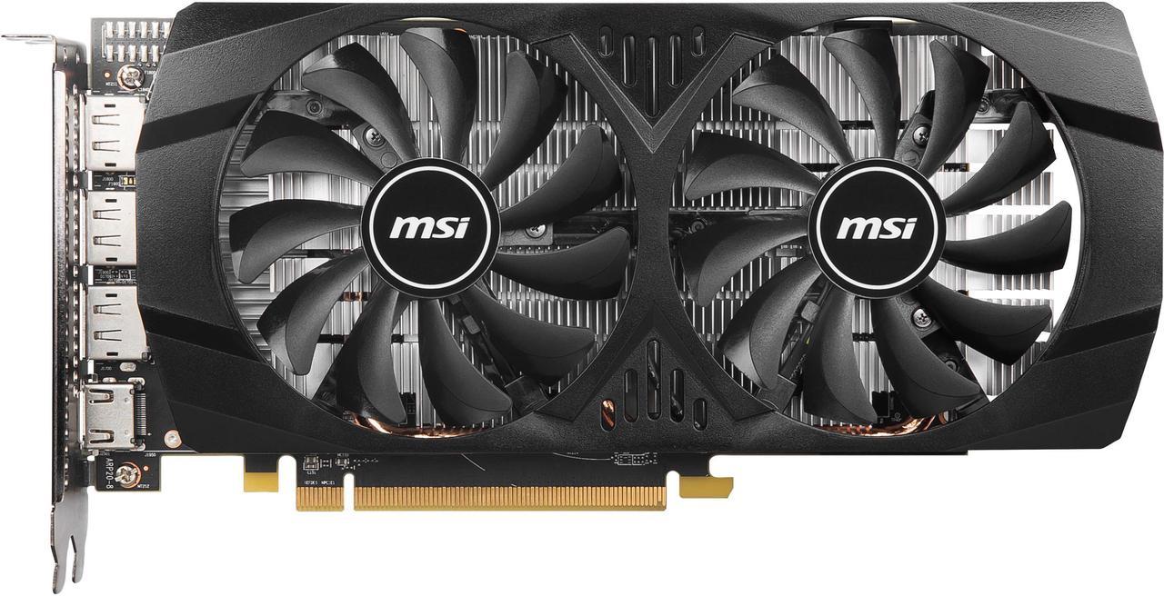 MSI Radeon RX 580 8GB GDDR5 PCI Express x16 CrossFireX Support Video Card RX 580 8GT