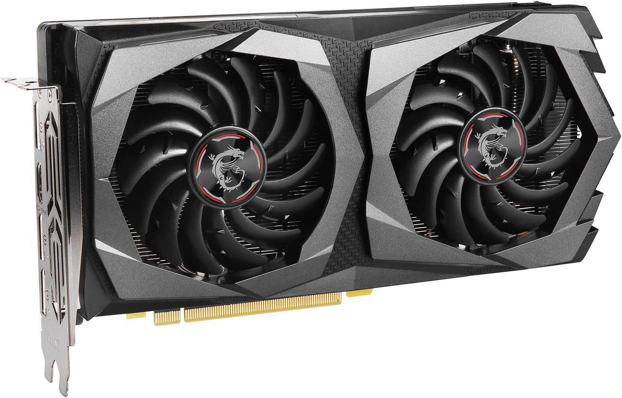Alt view image 5 of 8 - MSI Gaming GeForce GTX 1650 SUPER 4GB GDDR6 PCI Express 3.0 x16 Graphics Card GTX 1650 Super Gaming X