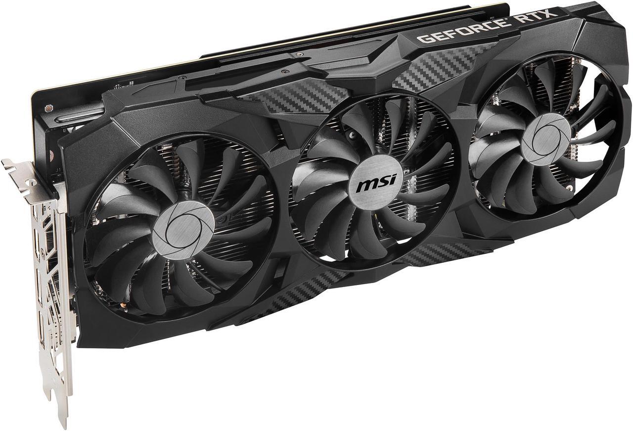 Alt view image 4 of 10 - MSI GeForce RTX 2070 8GB GDDR6 PCI Express 3.0 x16 Video Card RTX 2070 TRI FROZR