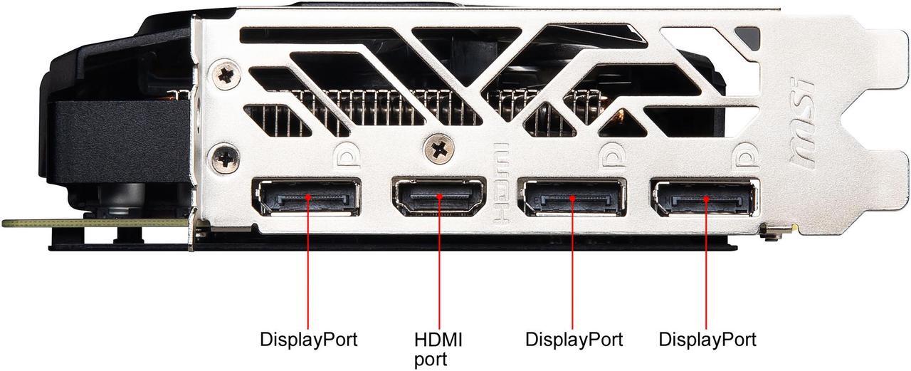 Alt view image 8 of 10 - MSI GeForce RTX 2070 8GB GDDR6 PCI Express 3.0 x16 Video Card RTX 2070 TRI FROZR
