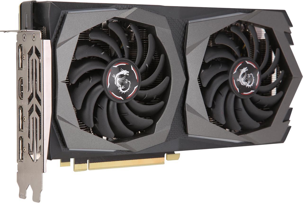 MSI GeForce GTX 1660 Ti 6GB GDDR6 PCI Express 3.0 x16 Video Card GTX 1660 TI GAMING X 6G