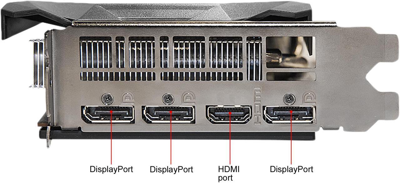 Alt view image 5 of 7 - MSI Radeon RX 5600 XT 6GB GDDR6 PCI Express 4.0 Graphics Card RX 5600 XT MECH OC