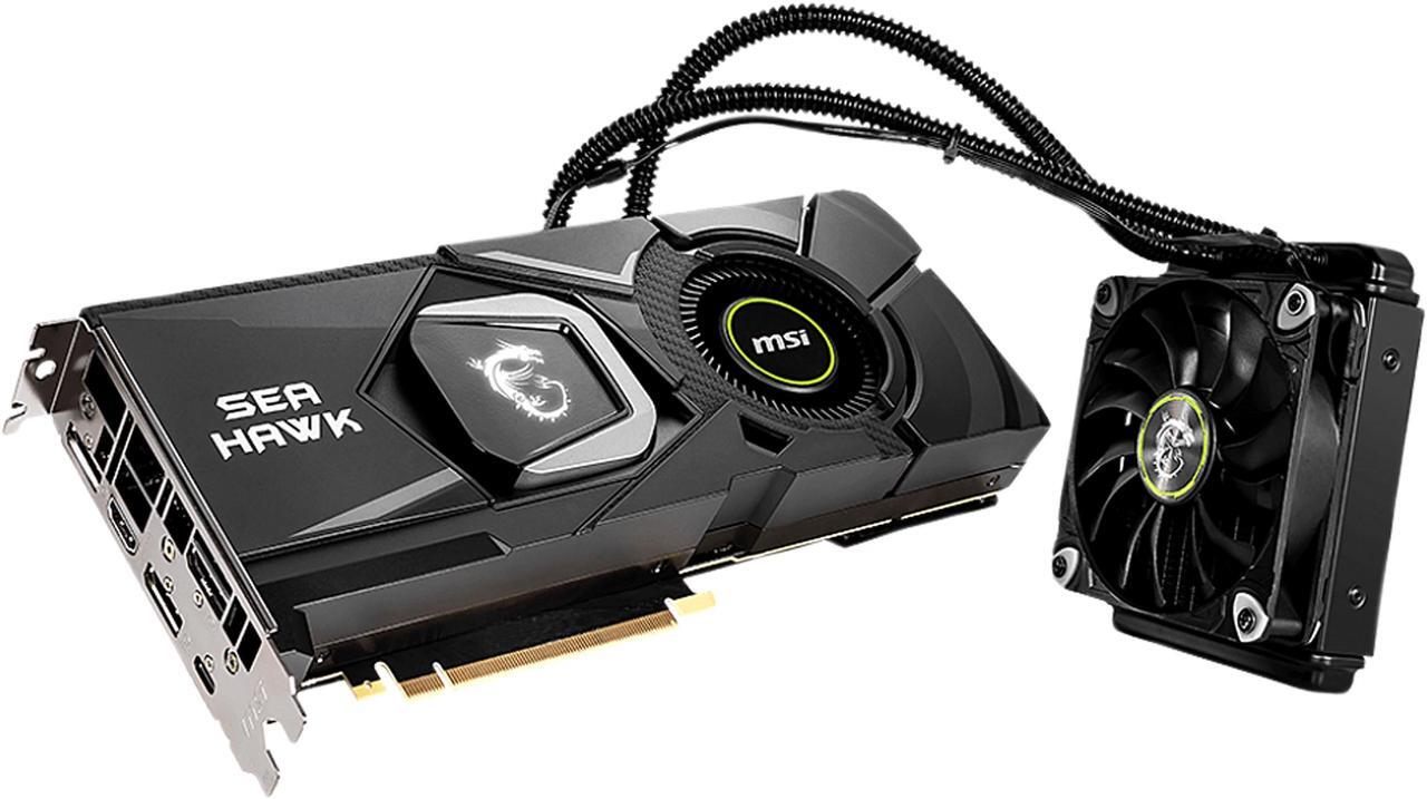 Main image of MSI GeForce RTX 2080 SUPER 8GB GDDR6 PCI Express 3.0 x16 SLI Support Graphics Card RTX 2080 SUPER SEA HAWK X