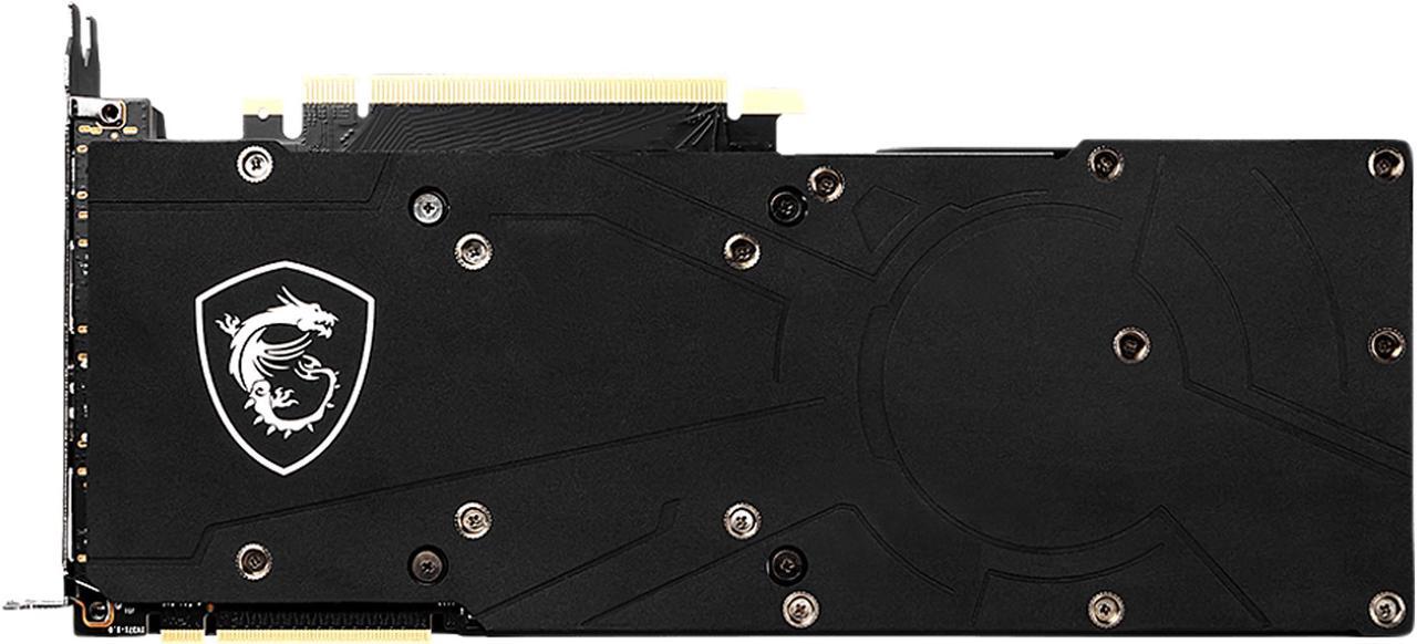 Alt view image 4 of 5 - MSI GeForce RTX 2080 SUPER 8GB GDDR6 PCI Express 3.0 x16 SLI Support Graphics Card RTX 2080 SUPER SEA HAWK X