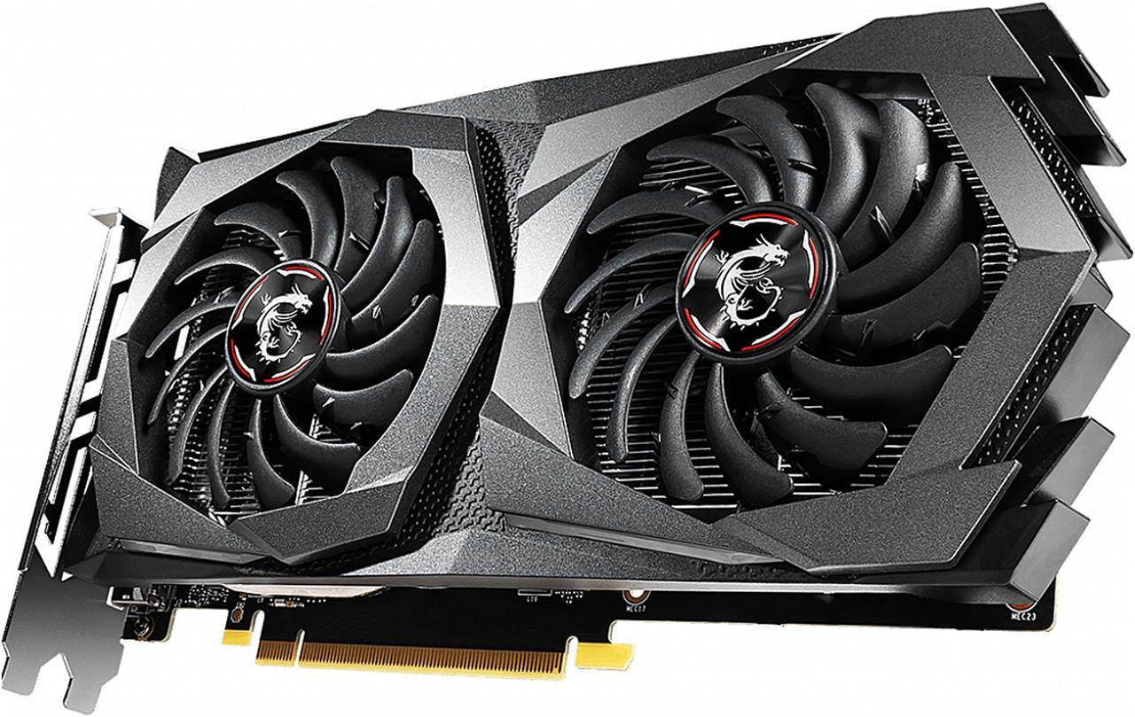 Alt view image 4 of 6 - MSI GeForce GTX 1650 4GB GDDR6 PCI Express 3.0 x16 Graphics Card GTX 1650 D6 GAMING X