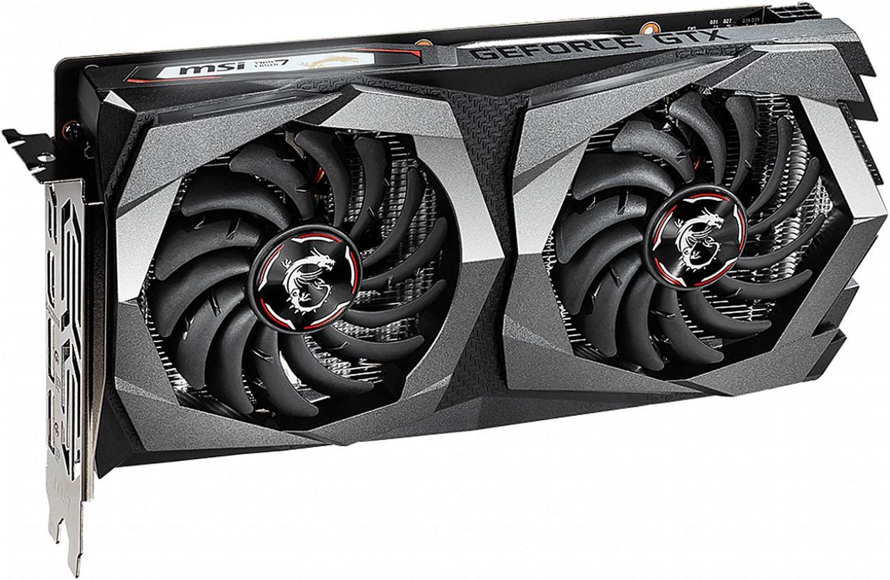 Alt view image 3 of 6 - MSI GeForce GTX 1650 4GB GDDR6 PCI Express 3.0 x16 Graphics Card GTX 1650 D6 GAMING X