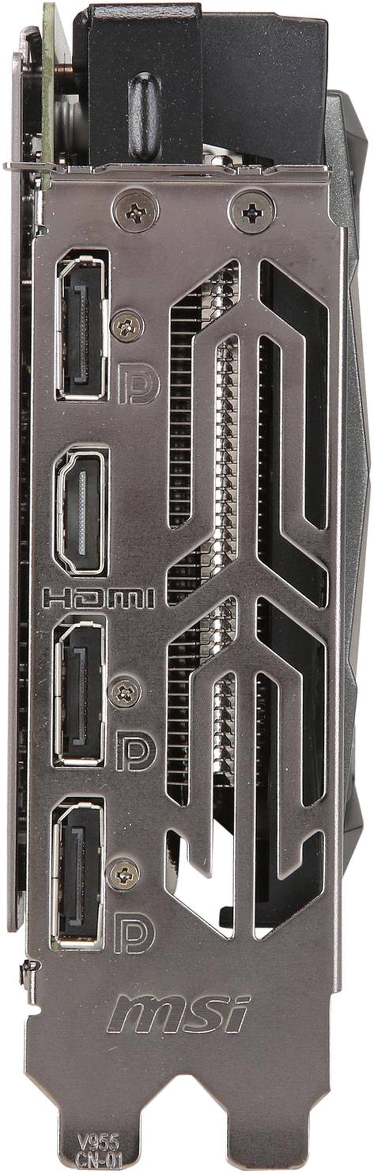 Alt view image 2 of 5 - MSI GeForce GTX 1660 6GB GDDR5 PCI Express 3.0 x16 Graphics Card GTX 1660 GAMING X 6G