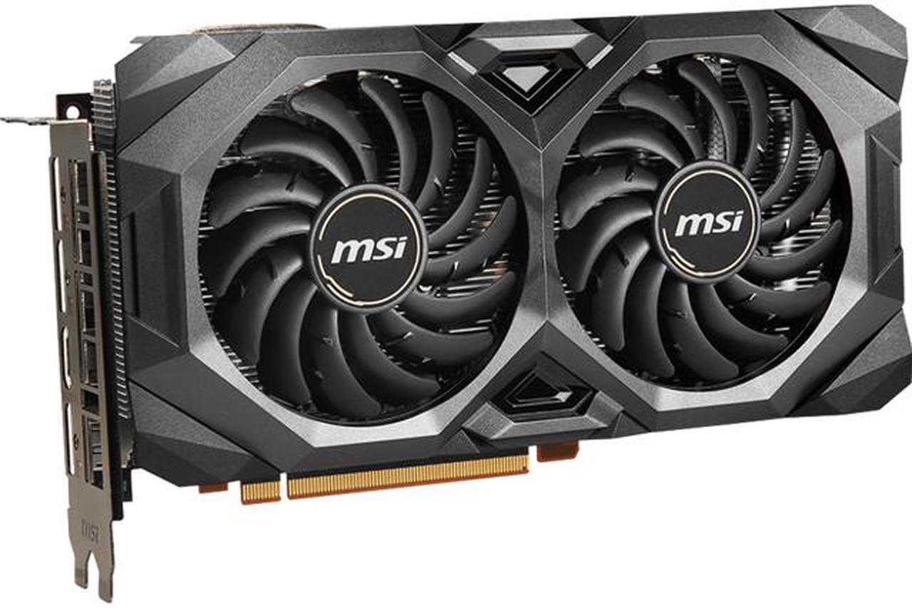 Main image of MSI Radeon RX 5700 XT DirectX 12 RX 5700 XT MECH OC 8GB 256-Bit GDDR6 PCI Express 4.0 HDCP Ready CrossFireX Support Video Card