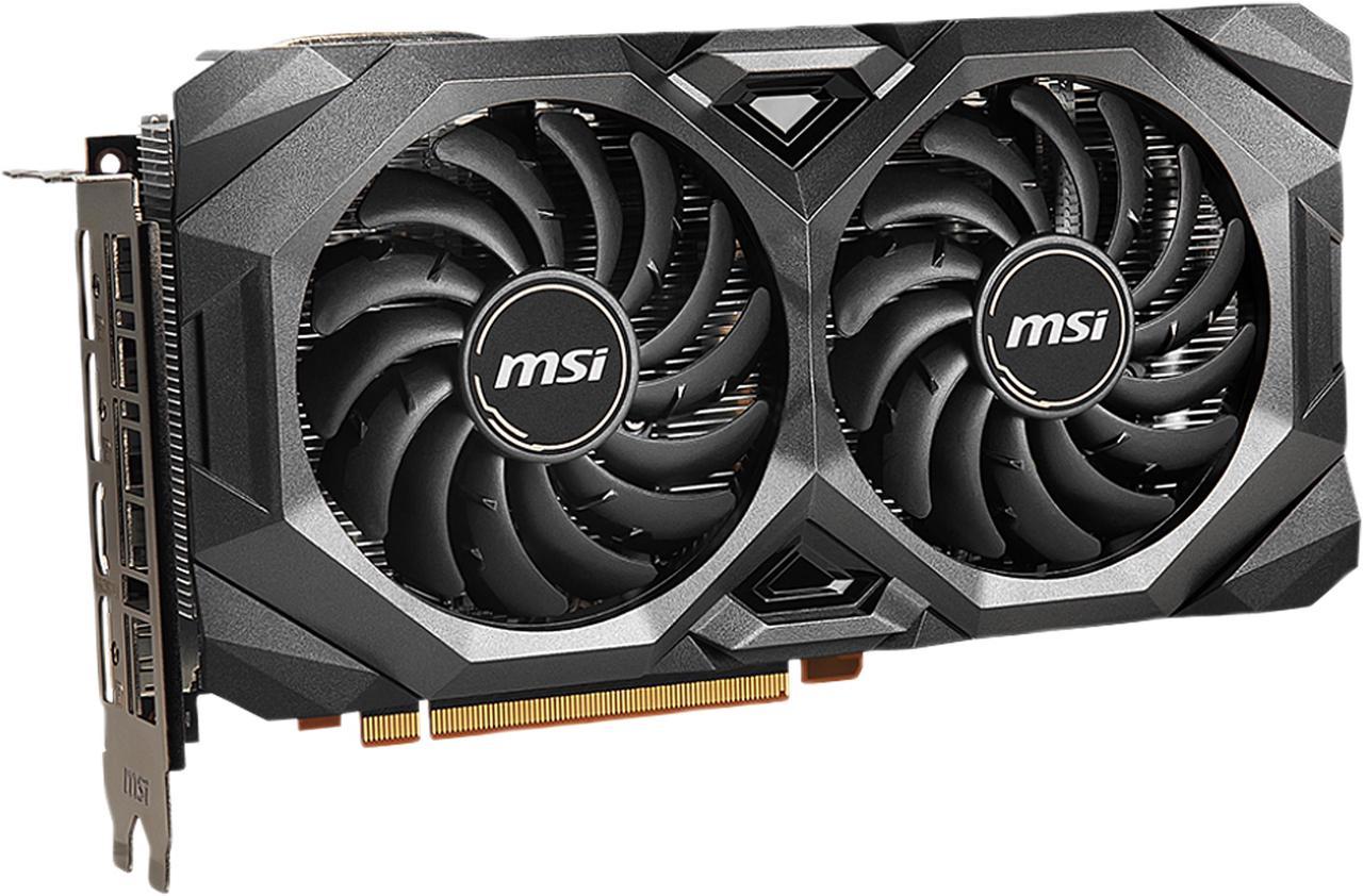 MSI Radeon RX 5600 XT 6GB GDDR6 PCI Express 4.0 Video Card RX 5600 XT MECH OCBV