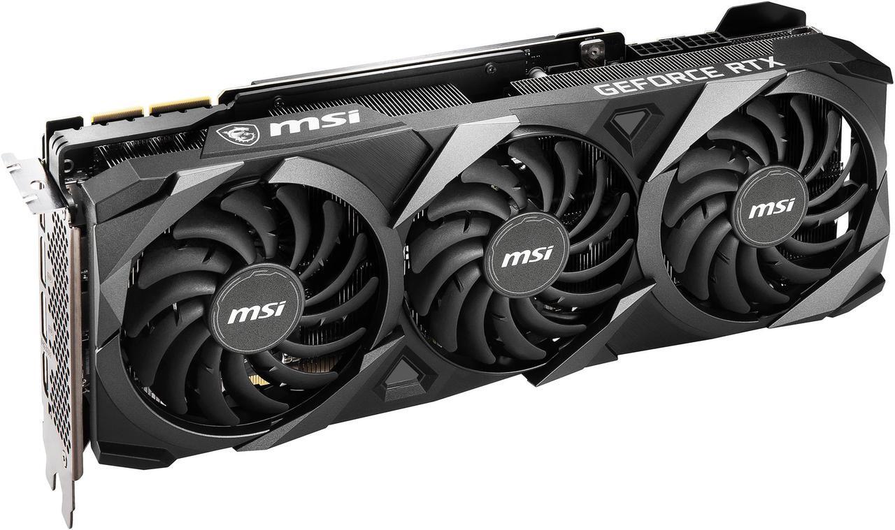 Alt view image 6 of 14 - MSI Ventus GeForce RTX 3090 24GB GDDR6X PCI Express 4.0 SLI Support Graphics Card RTX 3090 VENTUS 3X 24G OC