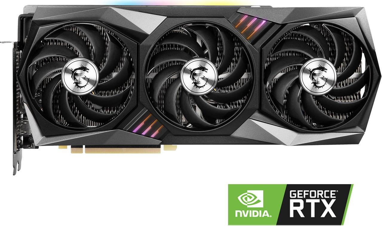 Main image of MSI Gaming GeForce RTX 3080 10GB GDDR6X PCI Express 4.0 Graphics Card RTX 3080 GAMING X TRIO 10G