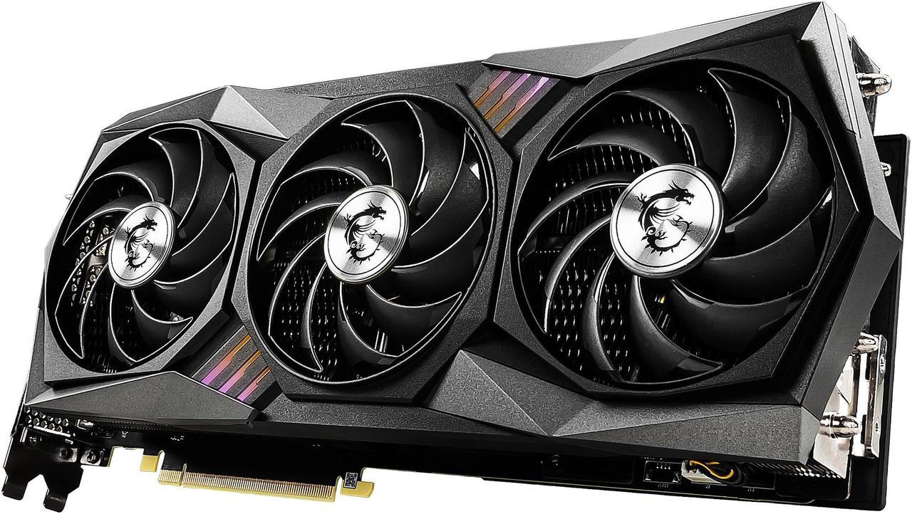 Alt view image 6 of 11 - MSI Gaming GeForce RTX 3080 10GB GDDR6X PCI Express 4.0 Graphics Card RTX 3080 GAMING X TRIO 10G