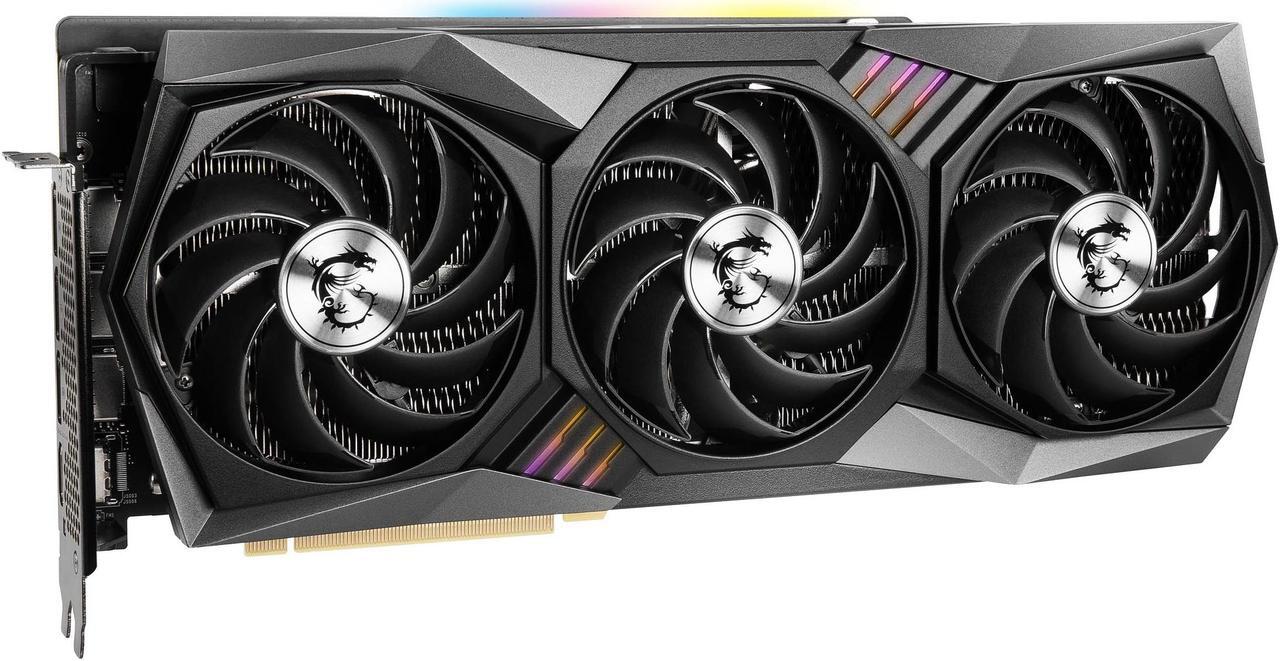 Alt view image 5 of 11 - MSI Gaming GeForce RTX 3080 10GB GDDR6X PCI Express 4.0 Graphics Card RTX 3080 GAMING X TRIO 10G