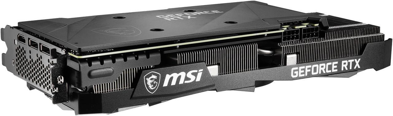 Alt view image 11 of 13 - MSI Ventus GeForce RTX 3070 8GB GDDR6 PCI Express 4.0 Video Card RTX 3070 VENTUS 3X OC