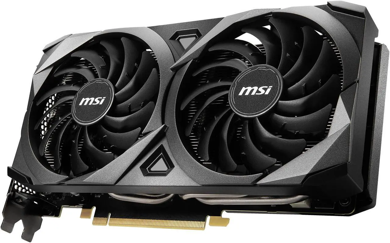 Alt view image 8 of 14 - MSI Ventus GeForce RTX 3070 8GB GDDR6 PCI Express 4.0 Graphics Card RTX 3070 VENTUS 2X OC
