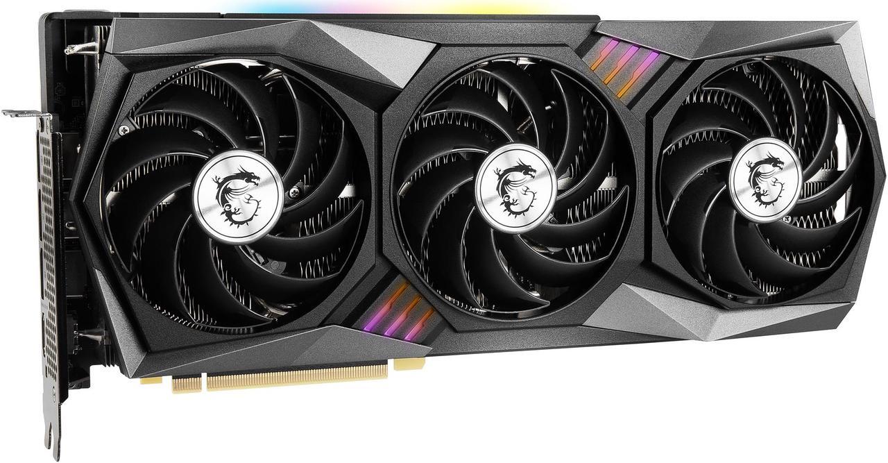 Alt view image 5 of 10 - MSI Gaming GeForce RTX 3070 8GB GDDR6 PCI Express 4.0 Graphics Card RTX 3070 GAMING X TRIO