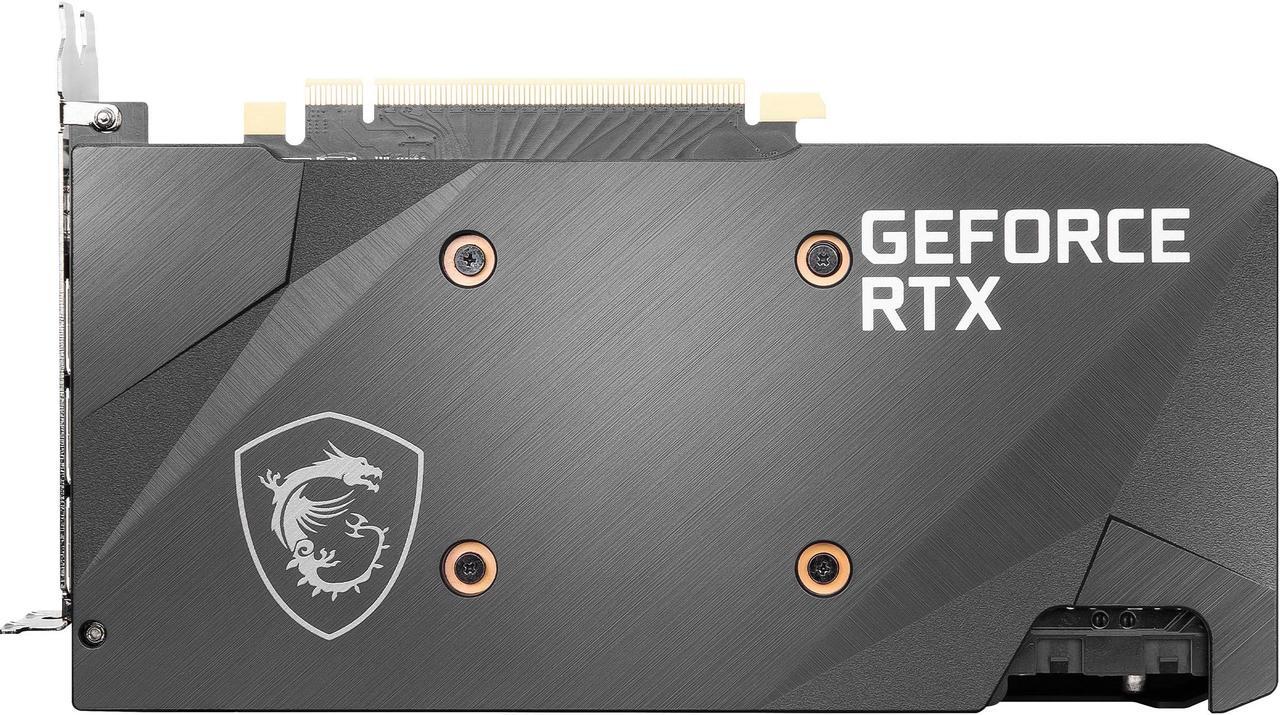 Alt view image 11 of 15 - MSI Ventus GeForce RTX 3070 8GB GDDR6 PCI Express 4.0 Graphics Card RTX 3070 VENTUS 2X
