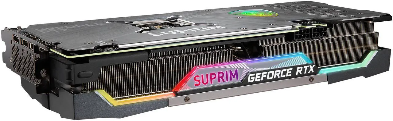 Alt view image 10 of 13 - MSI Suprim GeForce RTX 3070 8GB GDDR6 PCI Express 4.0 Graphics Card RTX 3070 SUPRIM X 8G