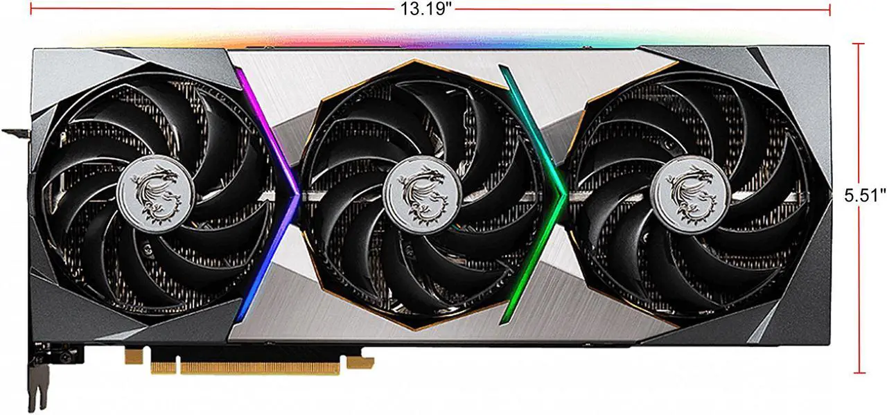 Alt view image 2 of 7 - MSI Suprim GeForce RTX 3070 8GB GDDR6 PCI Express 4.0 Graphics Card RTX 3070 SUPRIM 8G