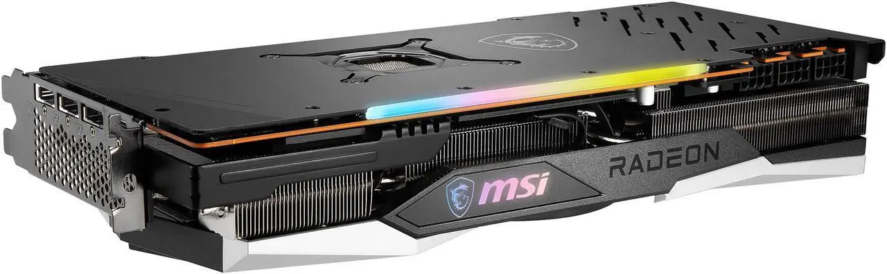 Alt view image 9 of 11 - MSI Gaming Radeon RX 6900 XT 16GB GDDR6 PCI Express 4.0 Graphics Card RX 6900 XT Gaming X Trio 16G