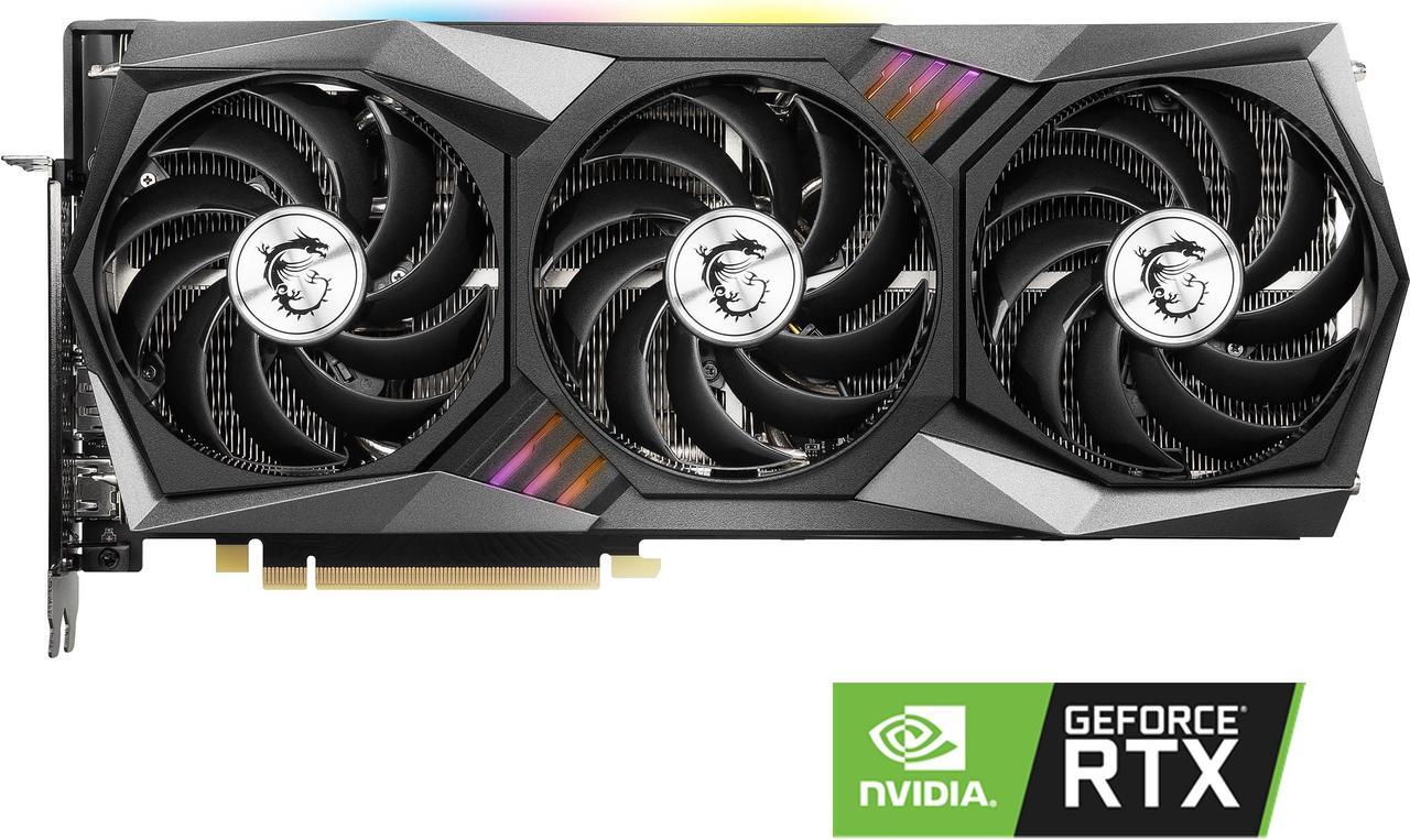 Main image of MSI Gaming GeForce RTX 3060 12GB GDDR6 PCI Express 4.0 Video Card RTX 3060 Gaming X Trio 12G