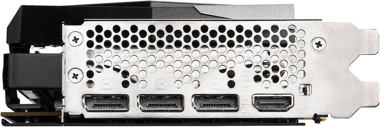 Alt view image 4 of 19 - MSI Gaming GeForce RTX 3060 12GB GDDR6 PCI Express 4.0 Graphics Card RTX 3060 Gaming X 12G