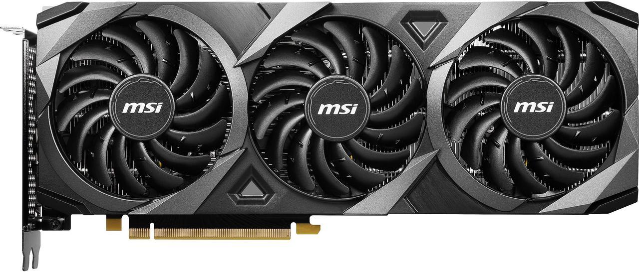 MSI Ventus GeForce RTX 3060 12GB GDDR6 PCI Express 4.0 Video Card RTX 3060 Ventus 3X 12G OC