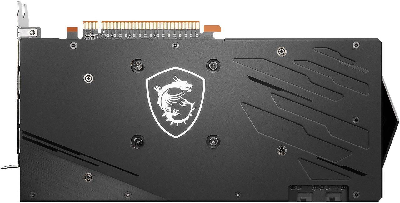 Alt view image 9 of 10 - MSI Gaming Radeon RX 6700 XT 12GB GDDR6 PCI Express 4.0 Graphics Card RX 6700 XT GAMING X 12G