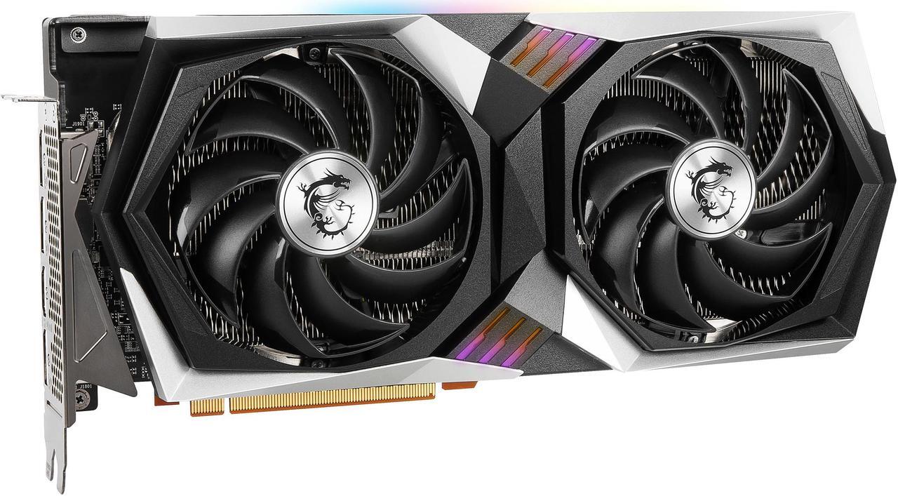 Alt view image 6 of 10 - MSI Gaming Radeon RX 6700 XT 12GB GDDR6 PCI Express 4.0 Graphics Card RX 6700 XT GAMING X 12G