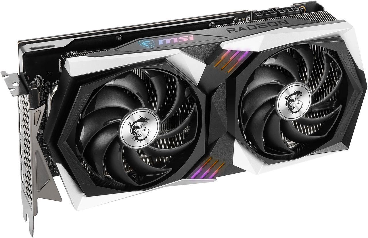 Alt view image 5 of 10 - MSI Gaming Radeon RX 6700 XT 12GB GDDR6 PCI Express 4.0 Graphics Card RX 6700 XT GAMING X 12G