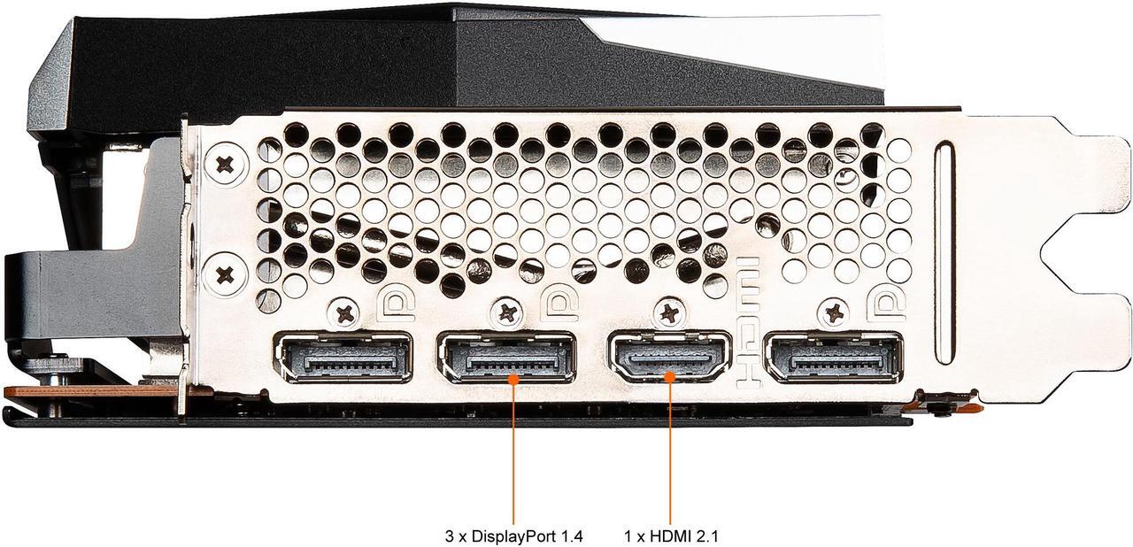 Alt view image 4 of 10 - MSI Gaming Radeon RX 6700 XT 12GB GDDR6 PCI Express 4.0 Graphics Card RX 6700 XT GAMING X 12G
