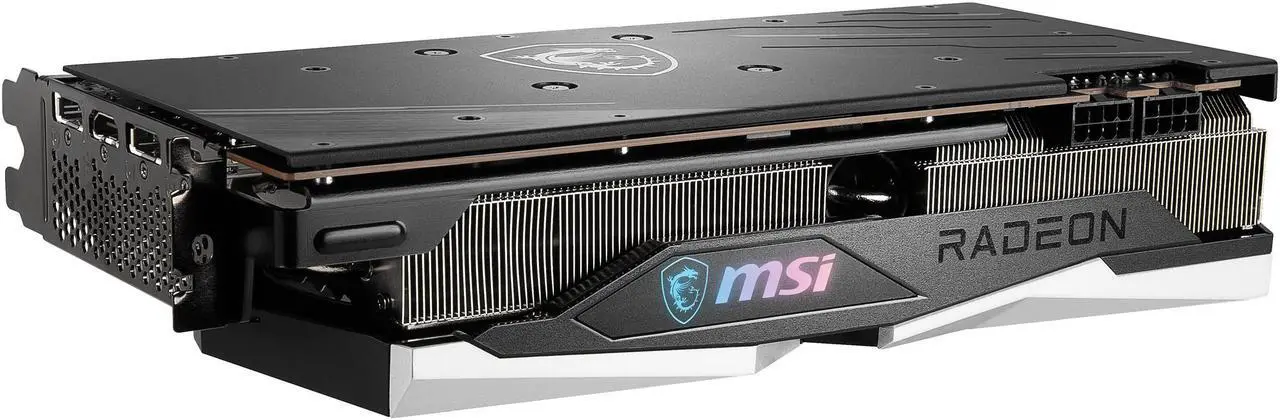 Alt view image 8 of 10 - MSI Gaming Radeon RX 6700 XT 12GB GDDR6 PCI Express 4.0 Graphics Card RX 6700 XT GAMING 12G