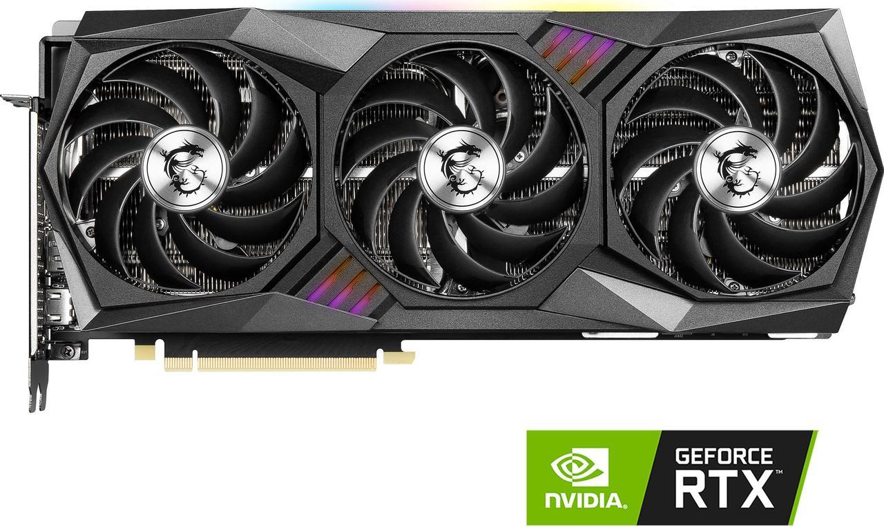 MSI Gaming GeForce RTX 3080 Ti 12GB GDDR6X PCI Express 4.0 Video Card RTX 3080 Ti Gaming X Trio 12G