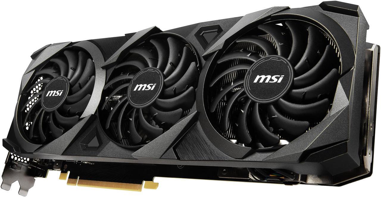 Alt view image 9 of 15 - MSI Ventus GeForce RTX 3080 Ti 12GB GDDR6X PCI Express 4.0 ATX Graphics Card RTX 3080 Ti Ventus 3X 12G OC