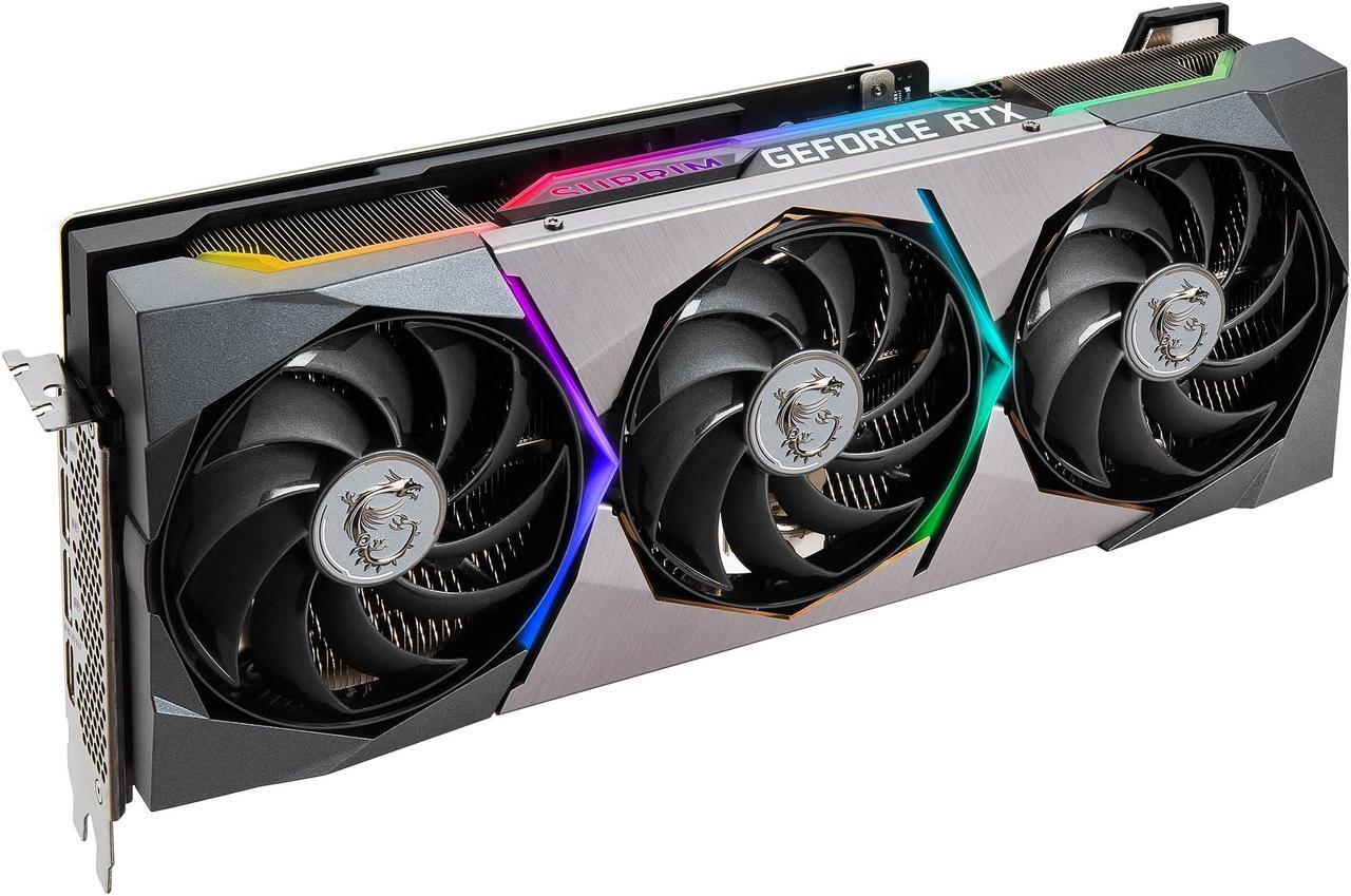 Alt view image 3 of 12 - MSI Suprim GeForce RTX 3080 Ti 12GB GDDR6X PCI Express 4.0 ATX Video Card RTX 3080 Ti SUPRIM X 12G