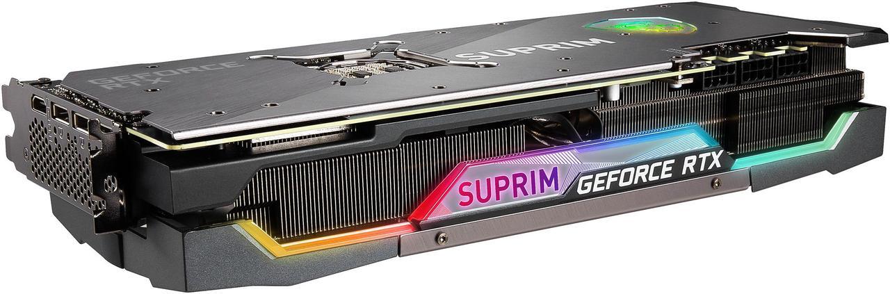 Alt view image 7 of 12 - MSI Suprim GeForce RTX 3080 Ti 12GB GDDR6X PCI Express 4.0 ATX Video Card RTX 3080 Ti SUPRIM X 12G