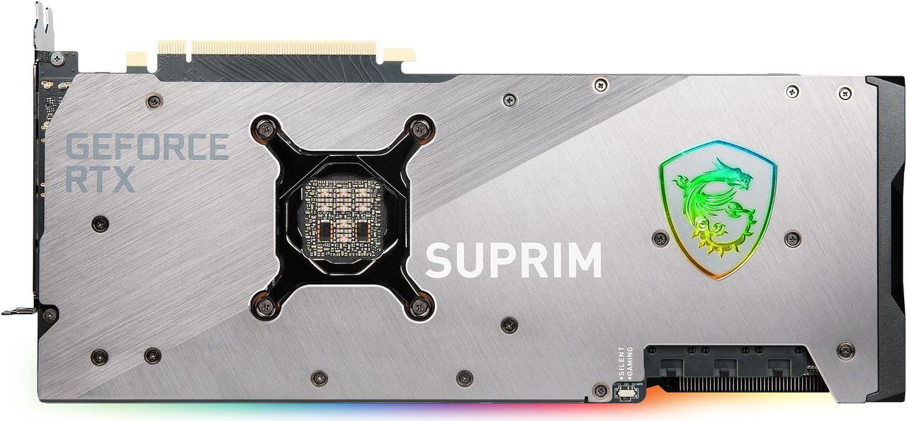 Alt view image 10 of 12 - MSI Suprim GeForce RTX 3080 Ti 12GB GDDR6X PCI Express 4.0 ATX Video Card RTX 3080 Ti SUPRIM X 12G