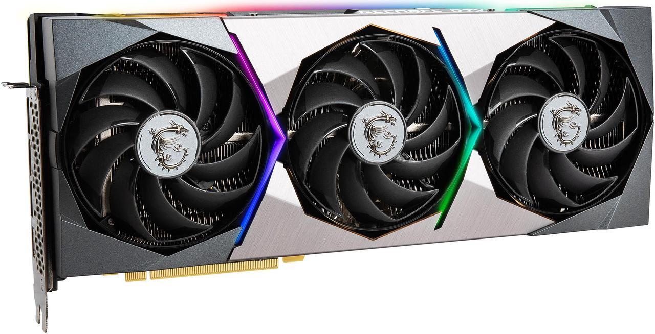 Alt view image 2 of 12 - MSI Suprim GeForce RTX 3080 Ti 12GB GDDR6X PCI Express 4.0 ATX Video Card RTX 3080 Ti SUPRIM X 12G