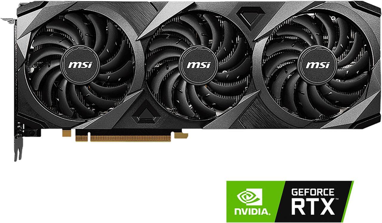 MSI Ventus GeForce RTX 3070 Ti 8GB GDDR6X PCI Express 4.0 Video Card RTX 3070 Ti Ventus 3X 8G OC