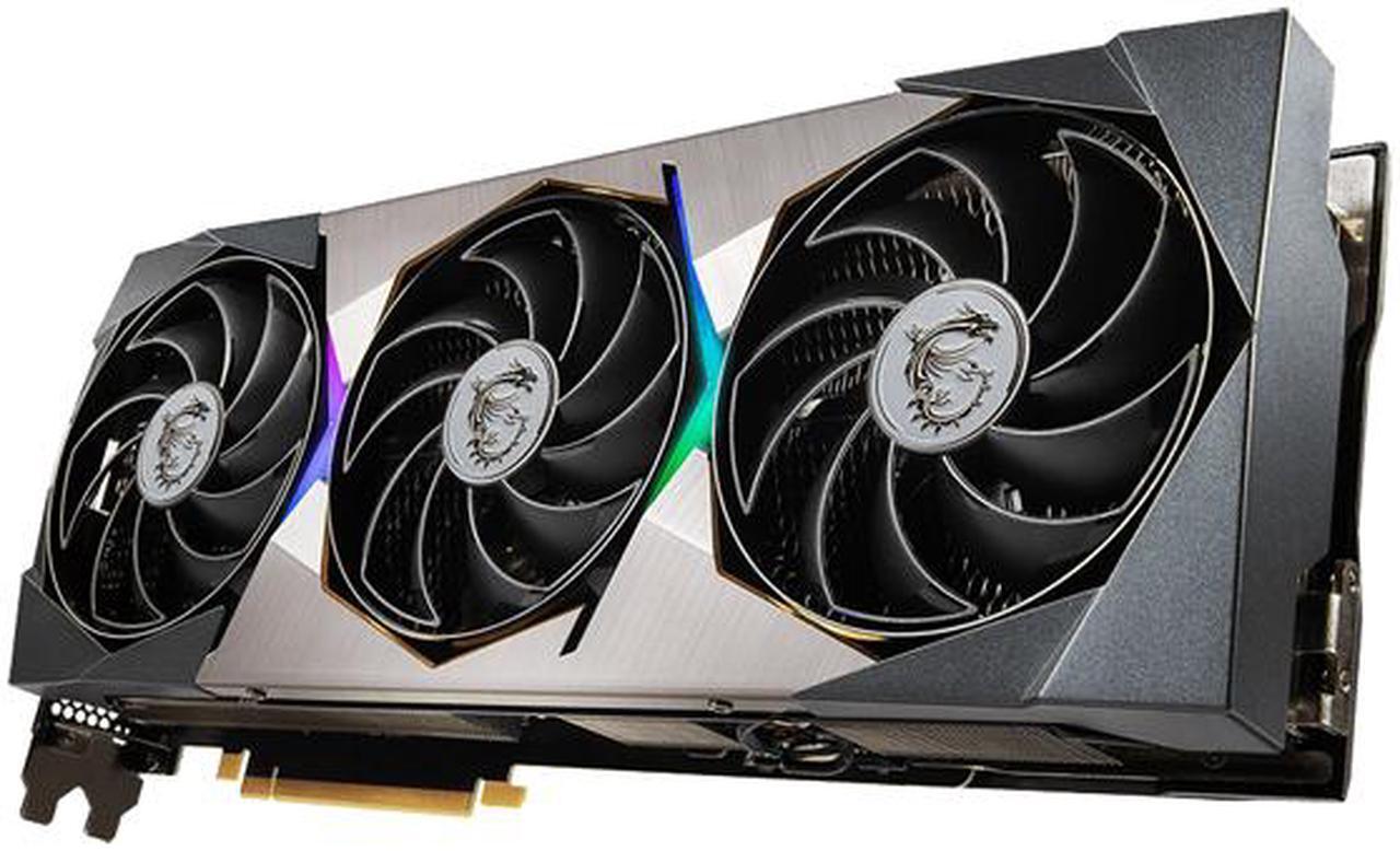 Alt view image 2 of 5 - MSI Suprim GeForce RTX 3070 Ti 8GB GDDR6X PCI Express 4.0 Graphics Card RTX 3070 Ti SUPRIM X 8G